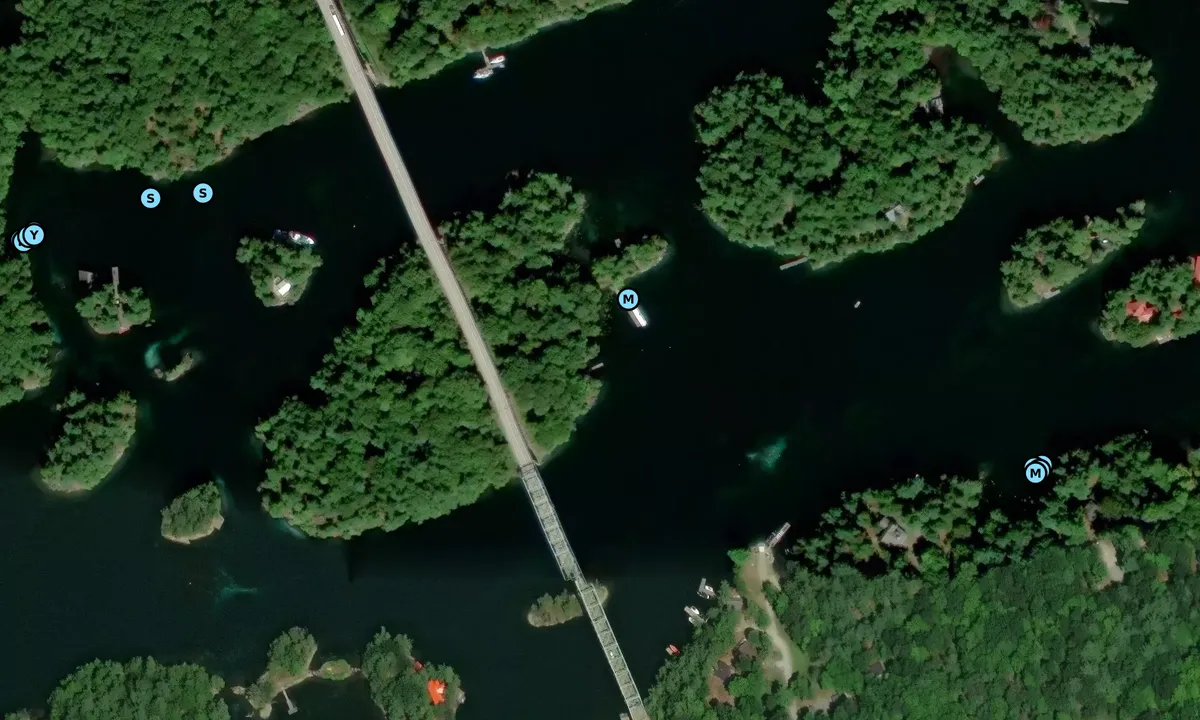 Satelite image of Constance Island (Parks Canada)