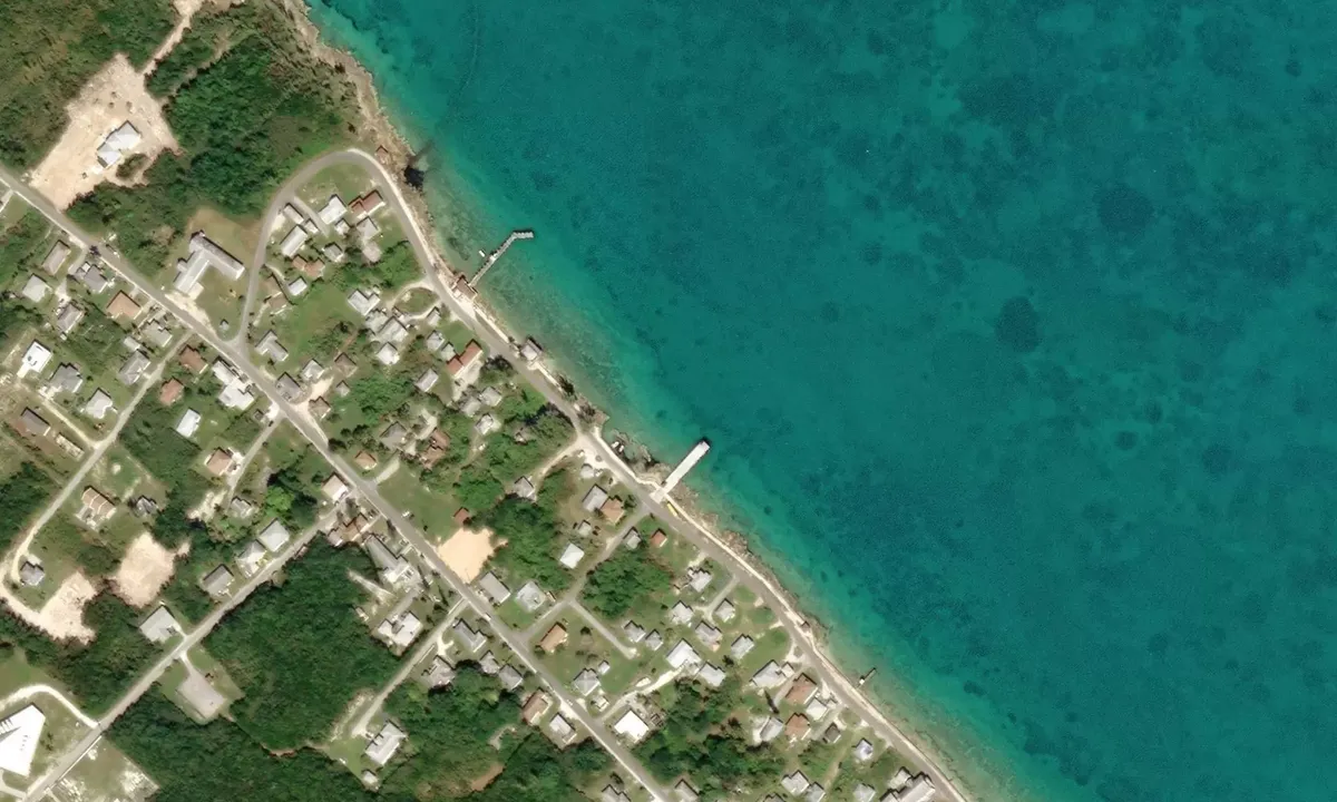 Satelite image of Cooper's Town Marine