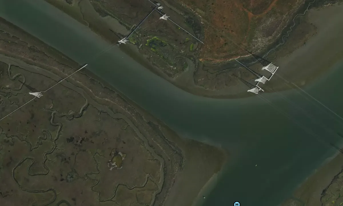 Satelite image of Corkscrew Slough