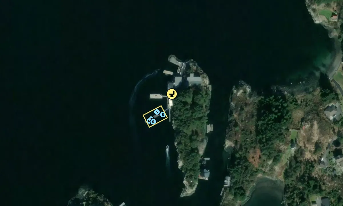 Satelite image of Cornelius på Holmen