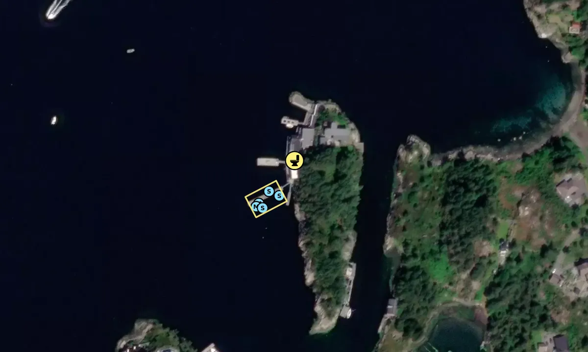 Satelite image of Cornelius på Holmen