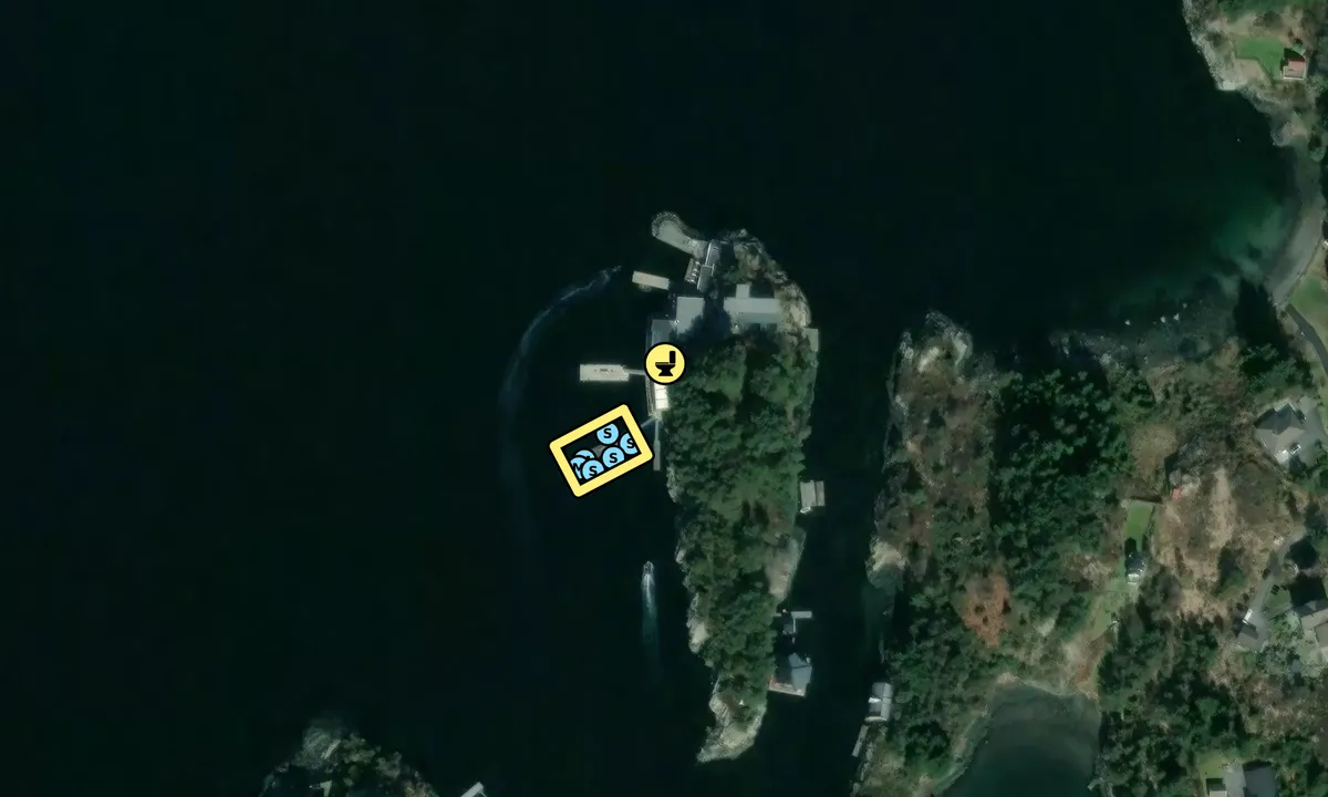 Satelite image of Cornelius på Holmen