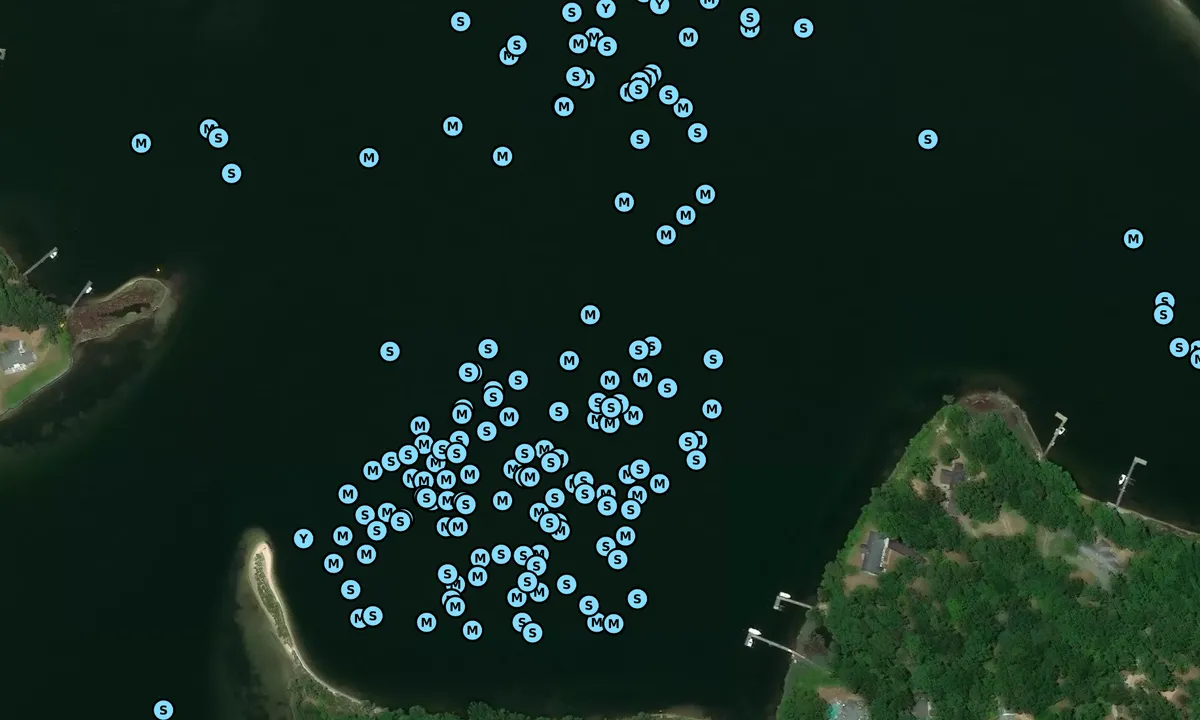 Satelite image of Corrotoman River Eastern Branch