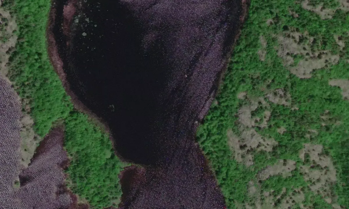 Satelite image of Coursal Bay