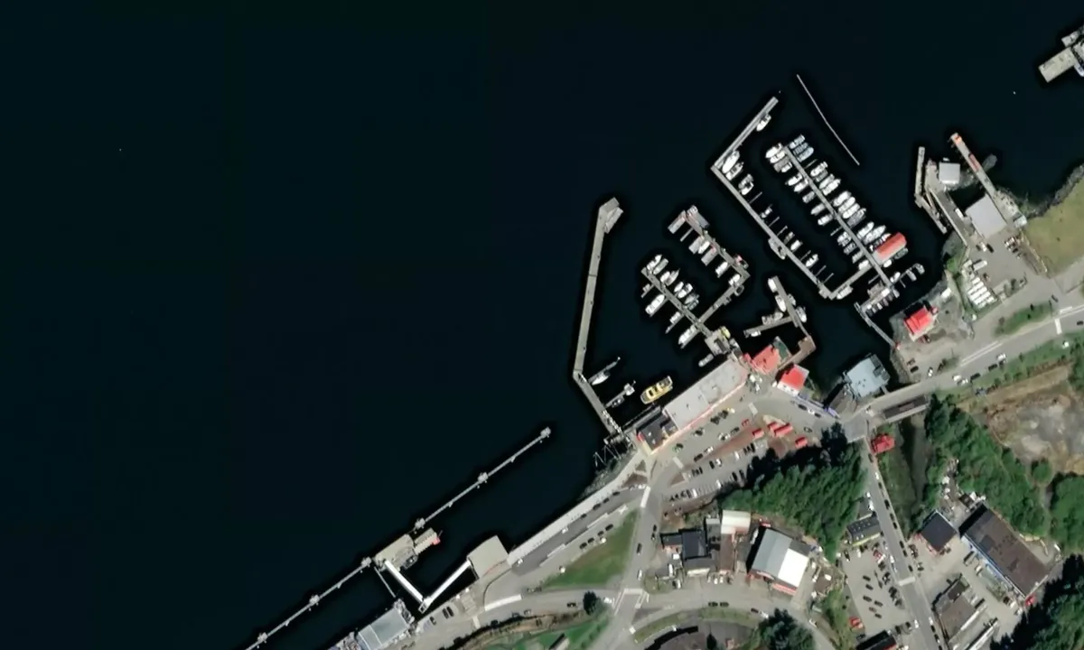 Flyfoto av Cow Bay Marina