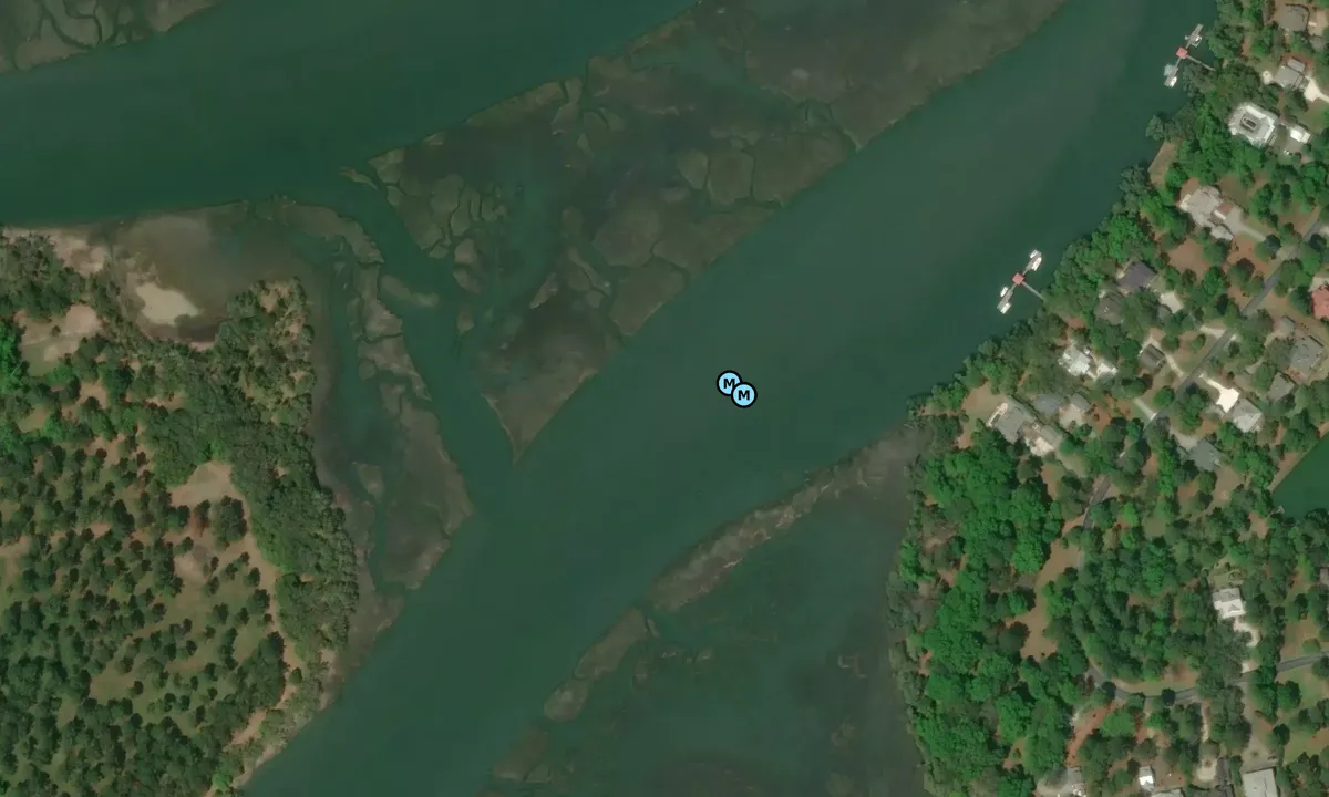 Satelite image of Cowan and Distant Island Creek
