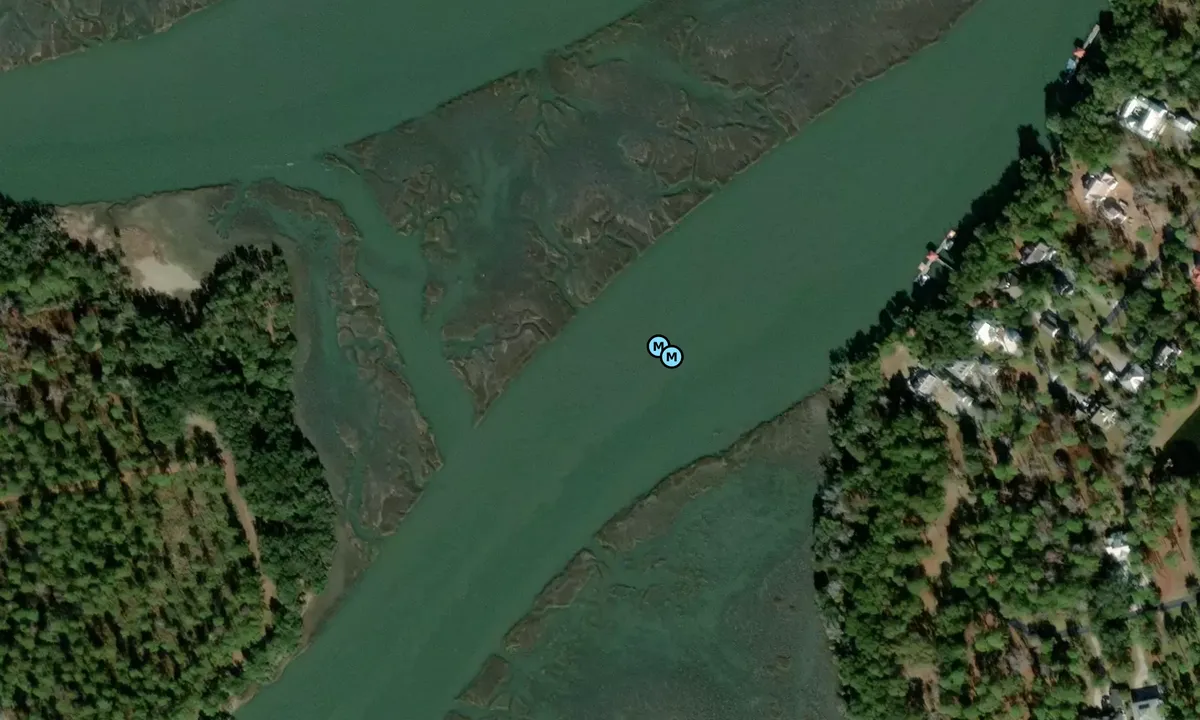 Satelite image of Cowan and Distant Island Creek