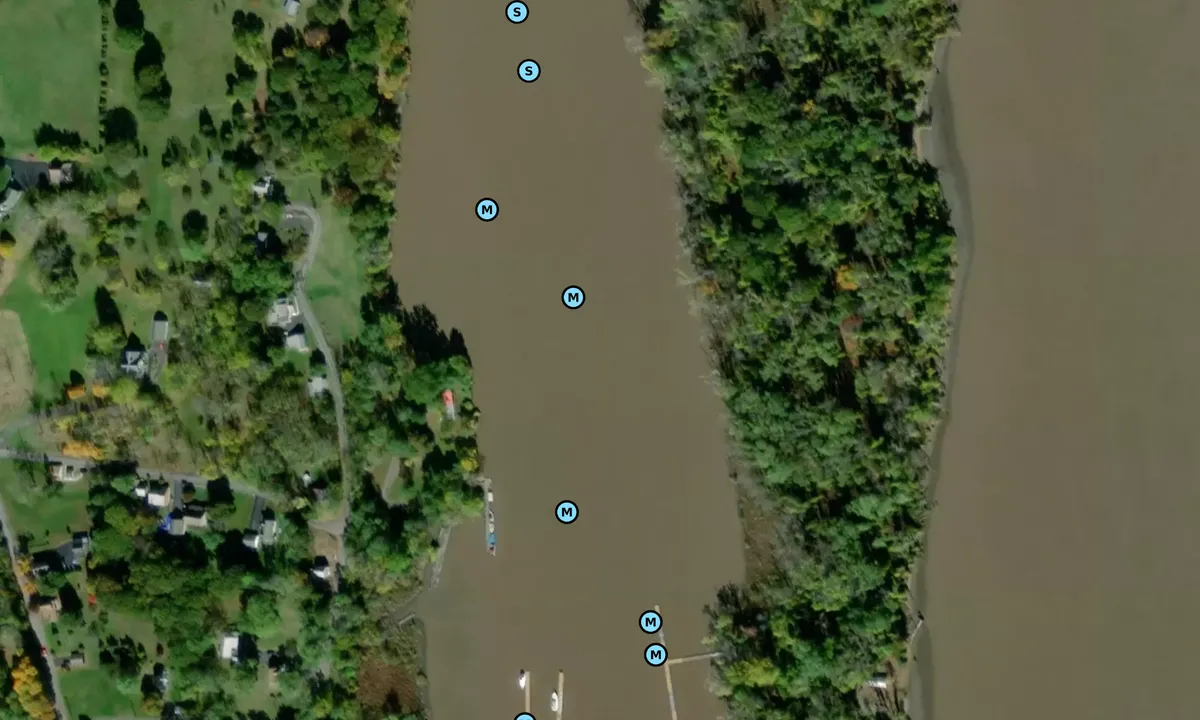 Satelite image of Coxsackie