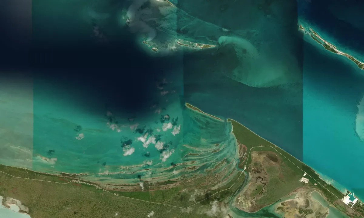 Flyfoto av Crab Cay West