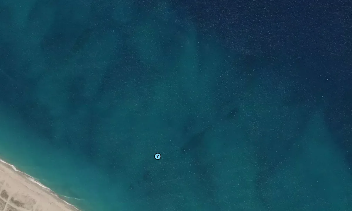 Satelite image of Cratere di Casa Bianca