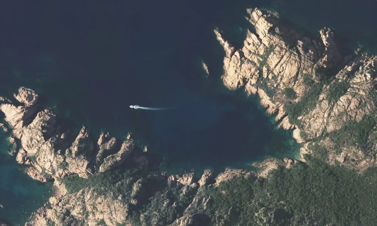 Flyfoto av Crique de Ficajola