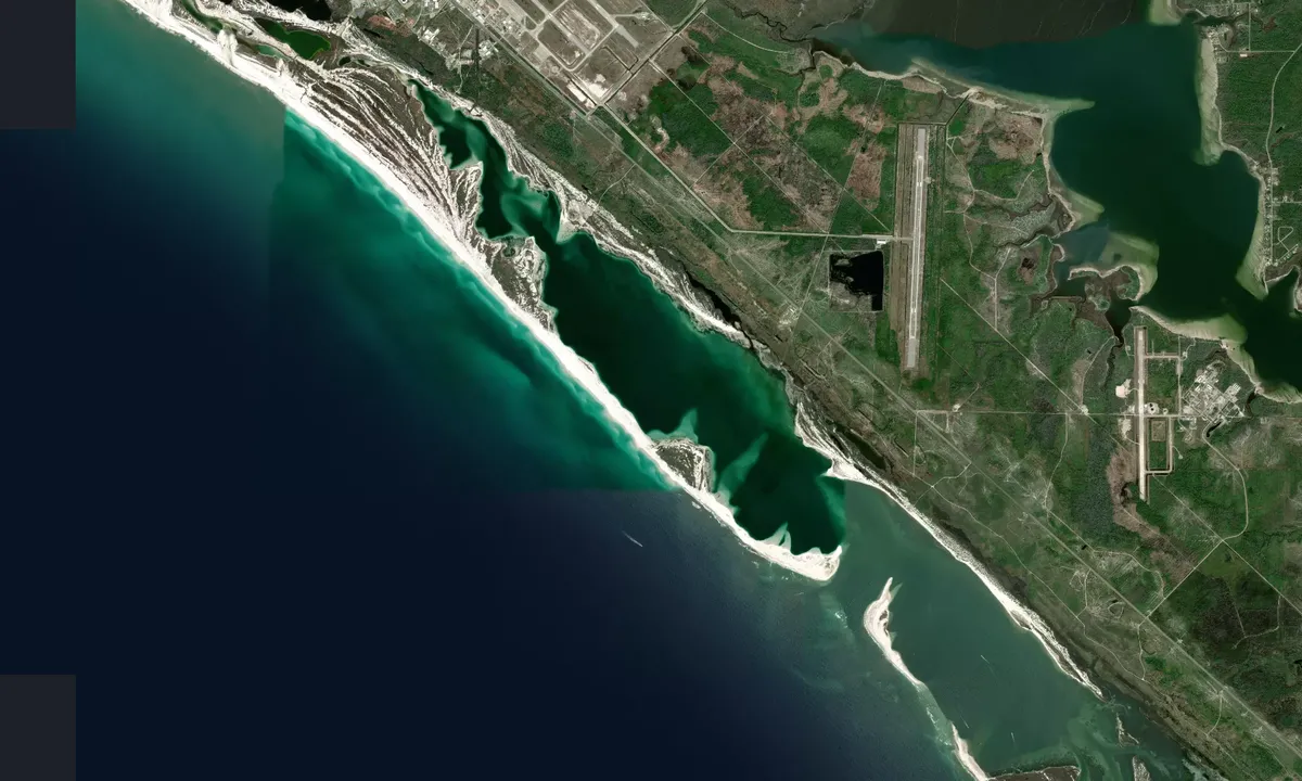 Flyfoto av Crooked Island Sound - 2
