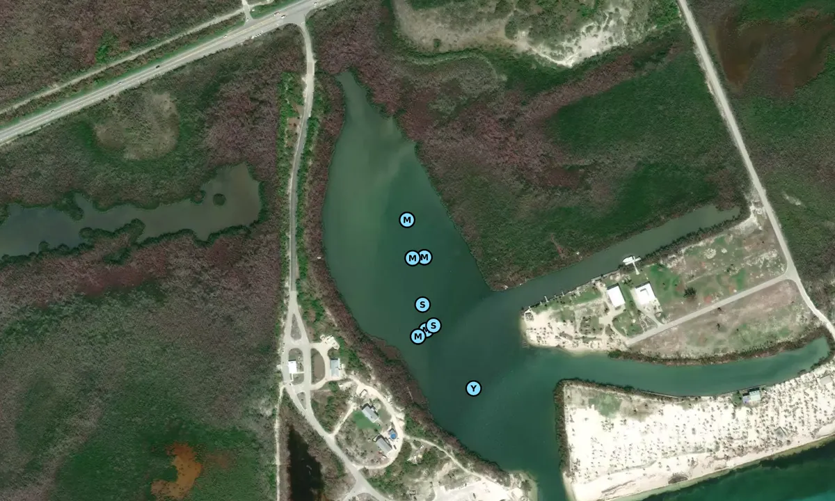 Satelite image of Curry Hammock