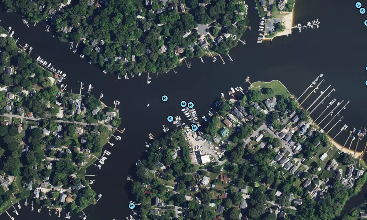 Satelite image of Cypress Marine - Severna Park