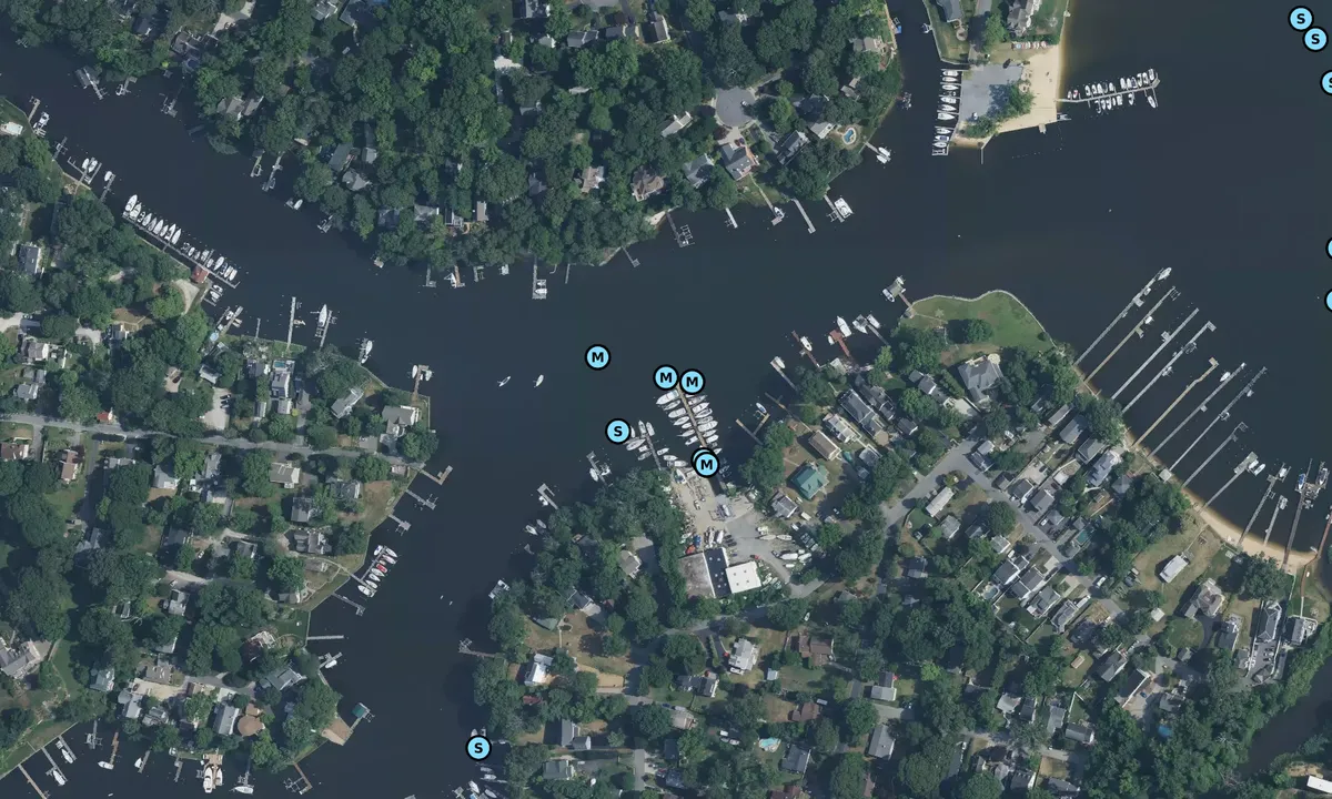 Satelite image of Cypress Marine - Severna Park