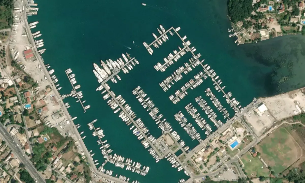 Flyfoto av D-Marin Gouvia Marina