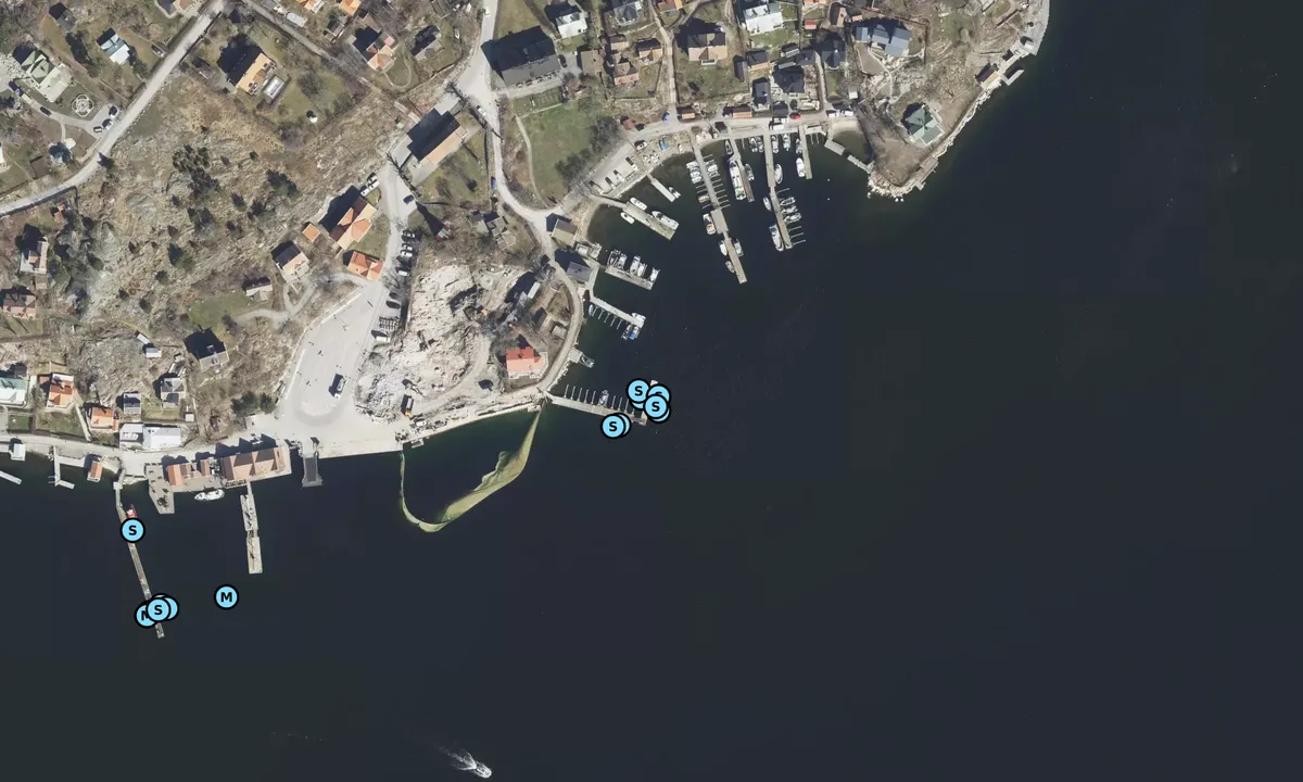 Satelite image of Dalarö - Hotellbryggan