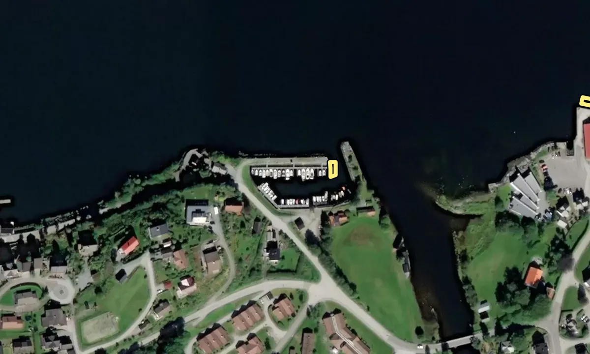 Satelite image of Dale Båthavn