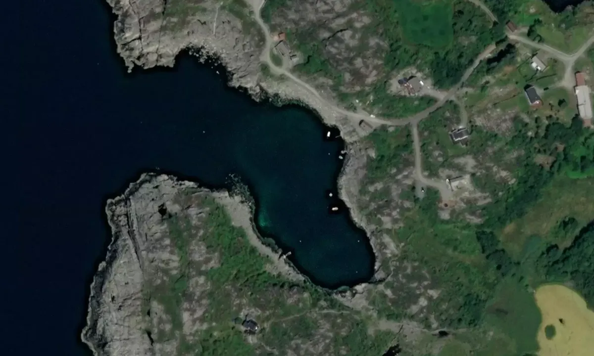 Satelite image of Dalhavnen