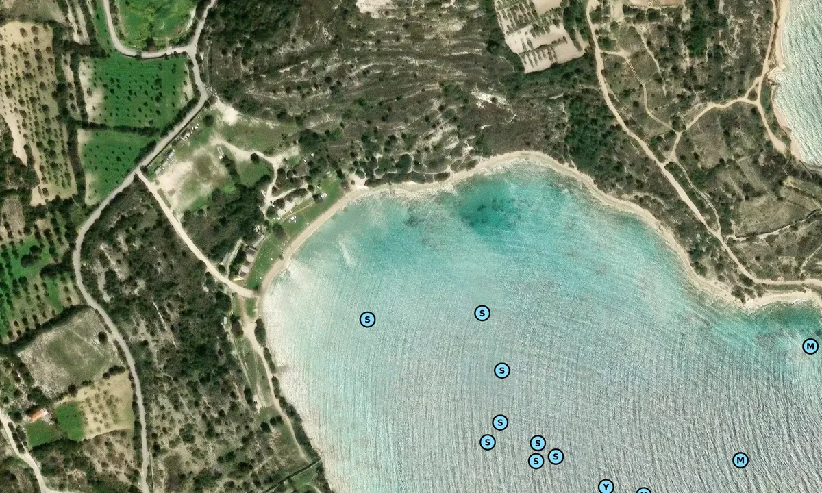 Satelite image of Dalyan Koyu