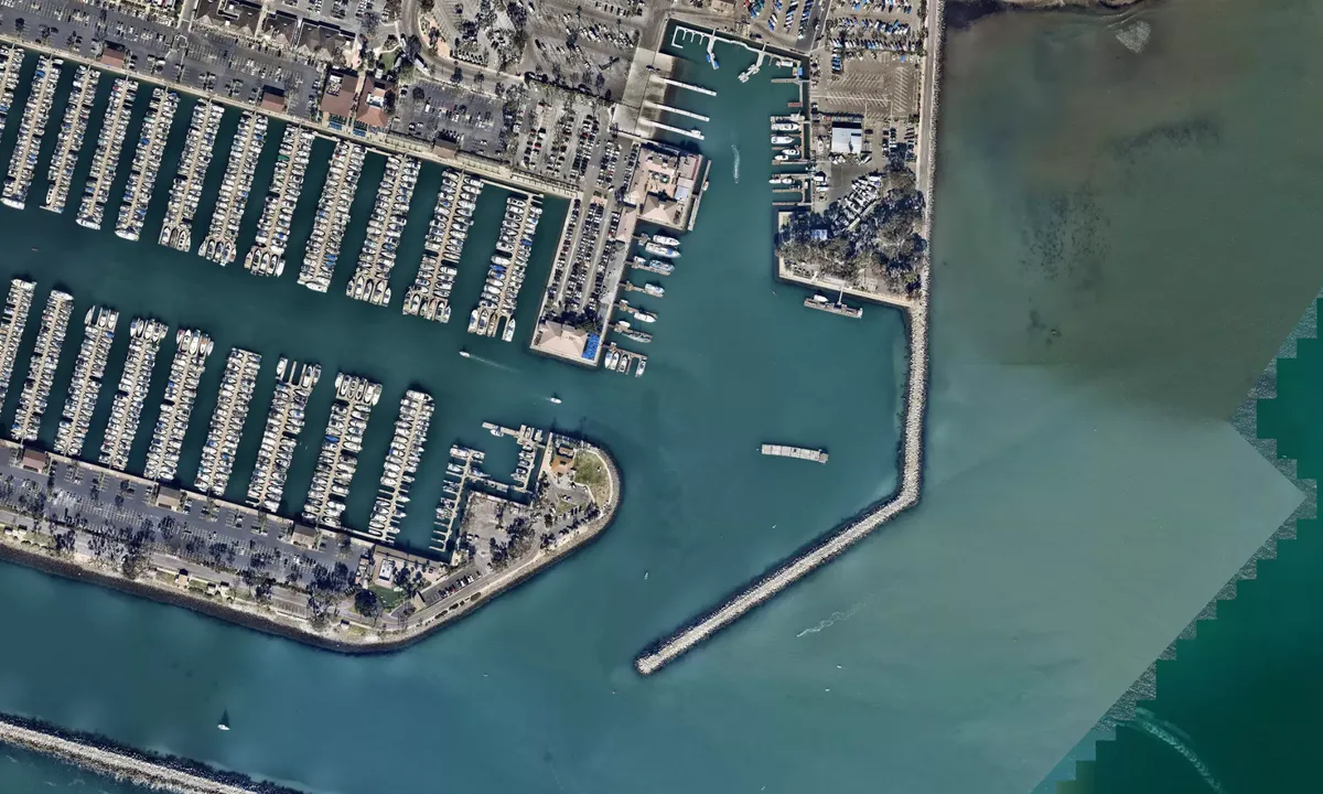 Flyfoto av Dana Point Marina