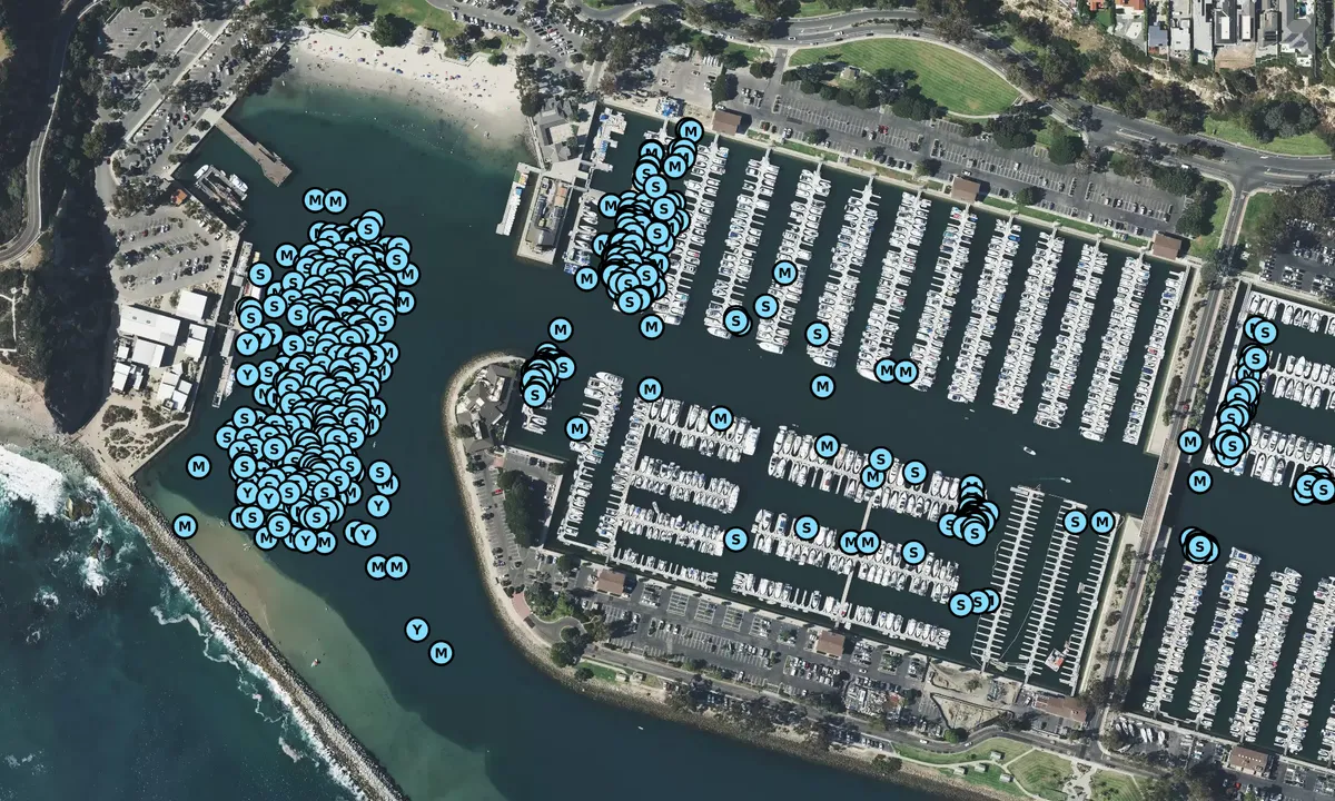 Satelite image of Dana Point Yacht Club - Orange