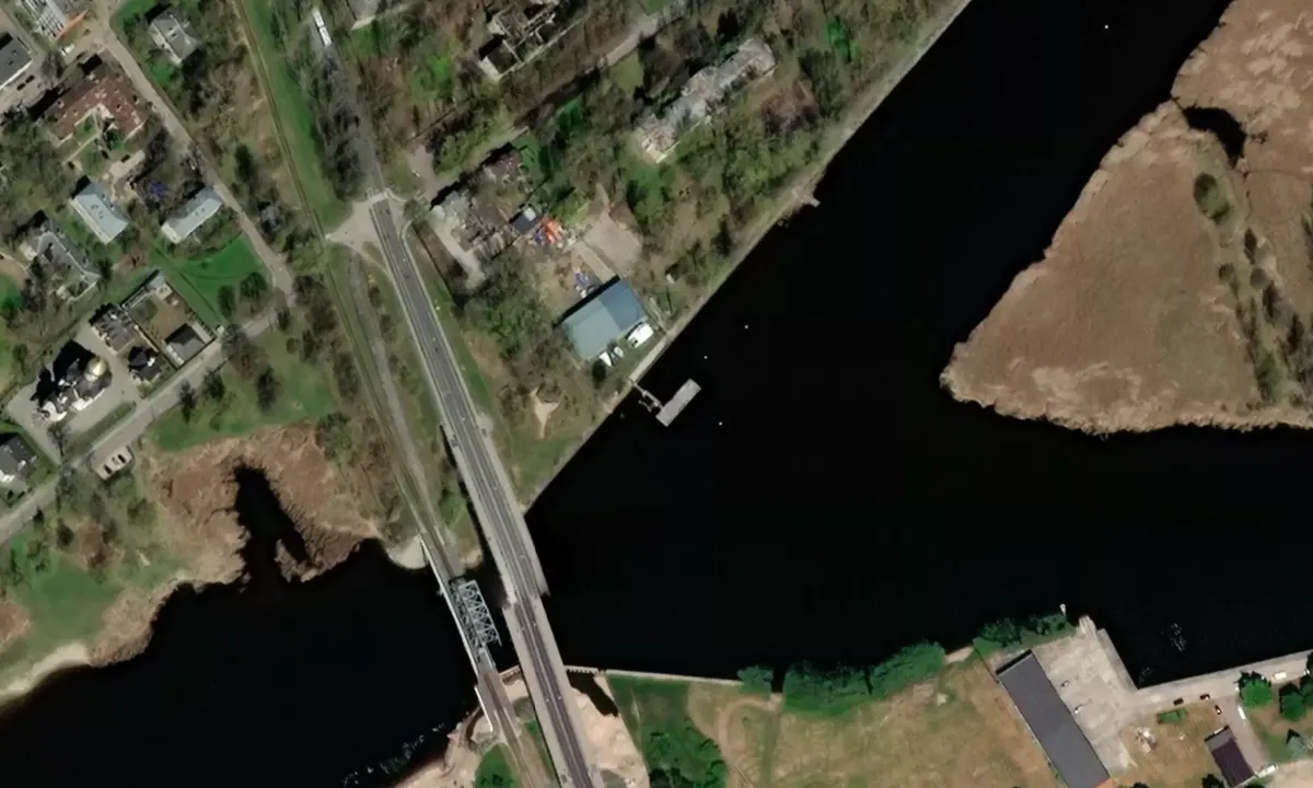 Satelite image of Daugavgrīvas jahtklubs