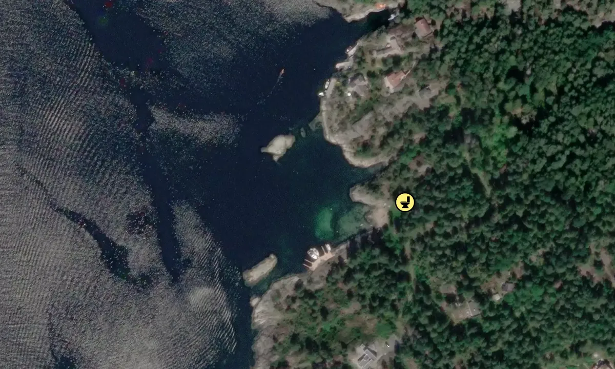 Satelite image of Daumannsbukta