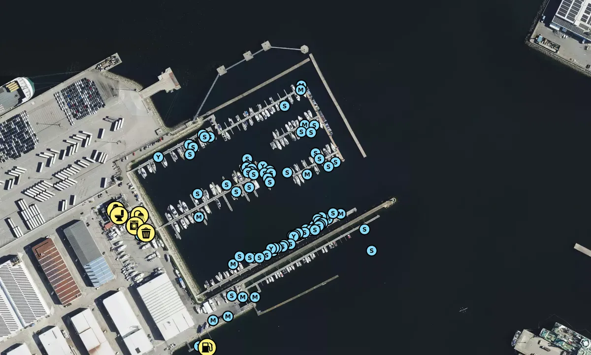 Satelite image of Davila Sport Marina