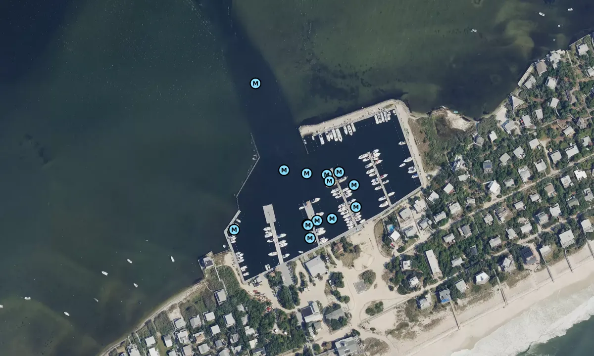 Satelite image of Davis Park Marina