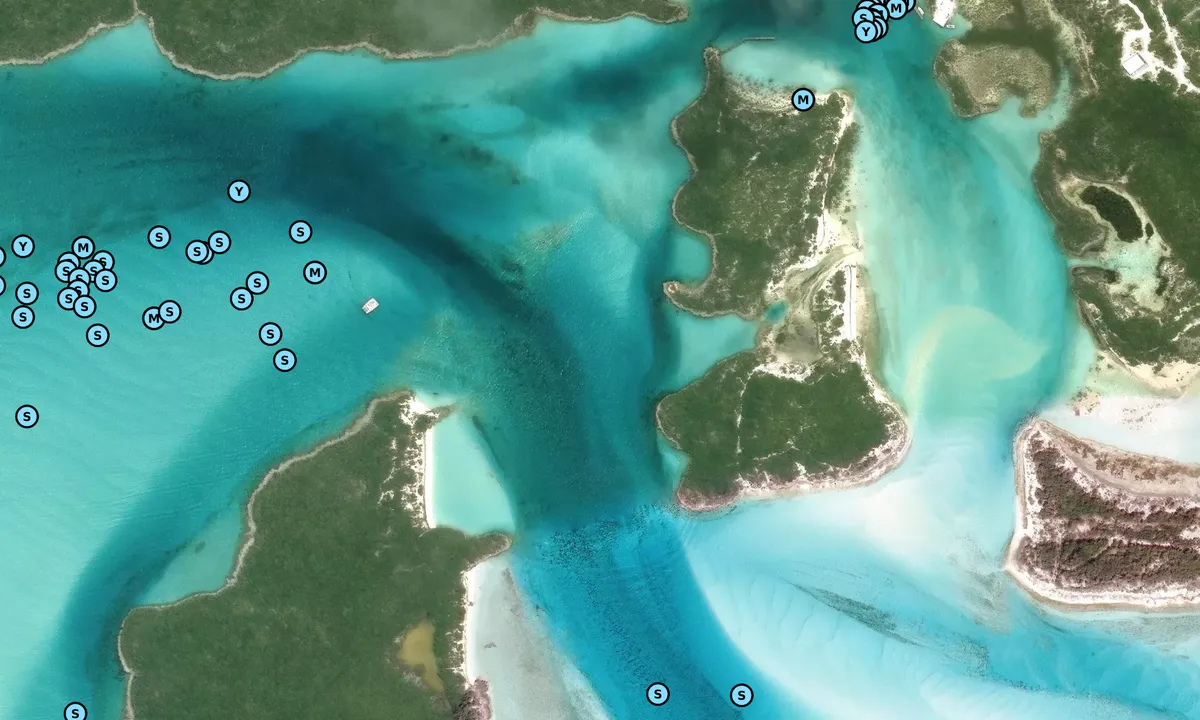 Satelite image of Day Visit to see the Sharks