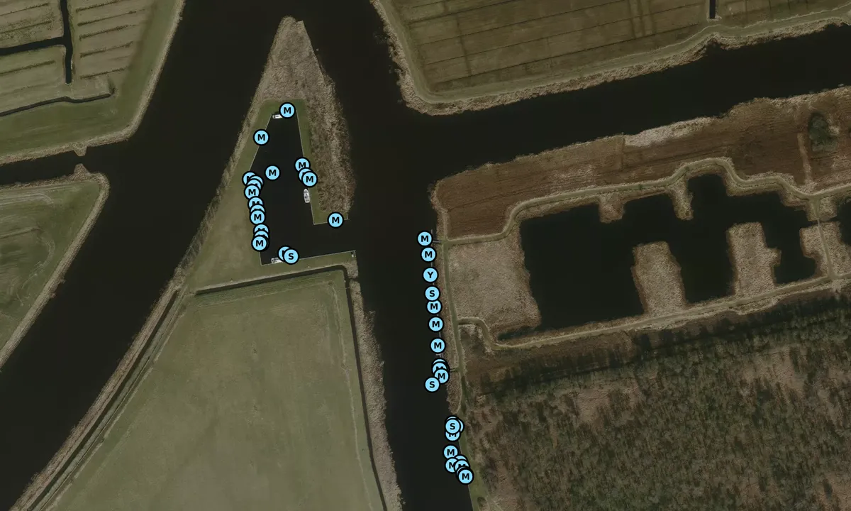 Satelite image of De Alde Feanen