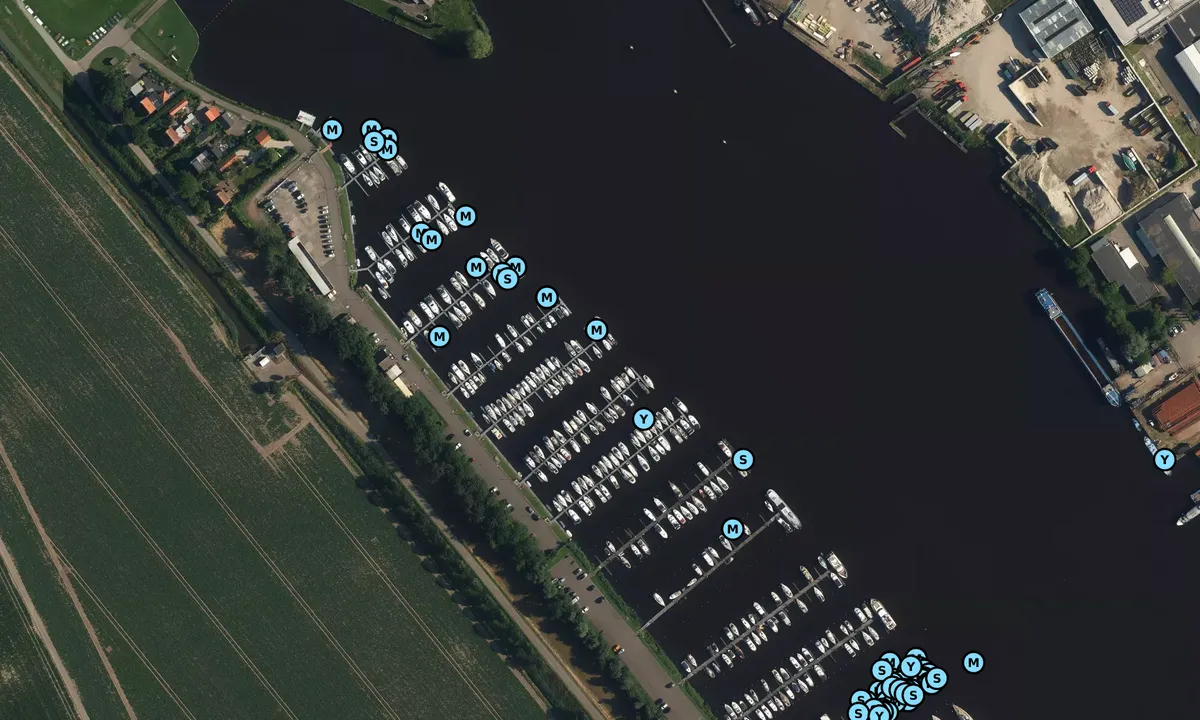 Satelite image of De Dintel Yacht Harbour