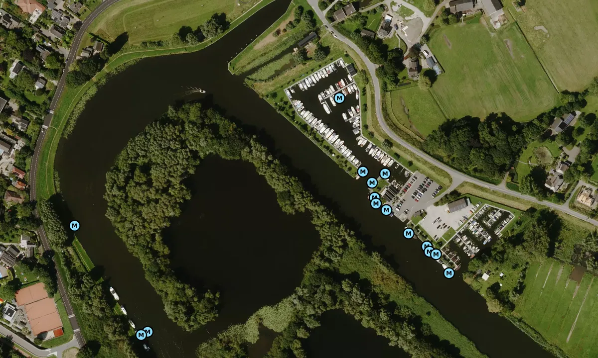 Satelite image of De Gors Yacht Harbour
