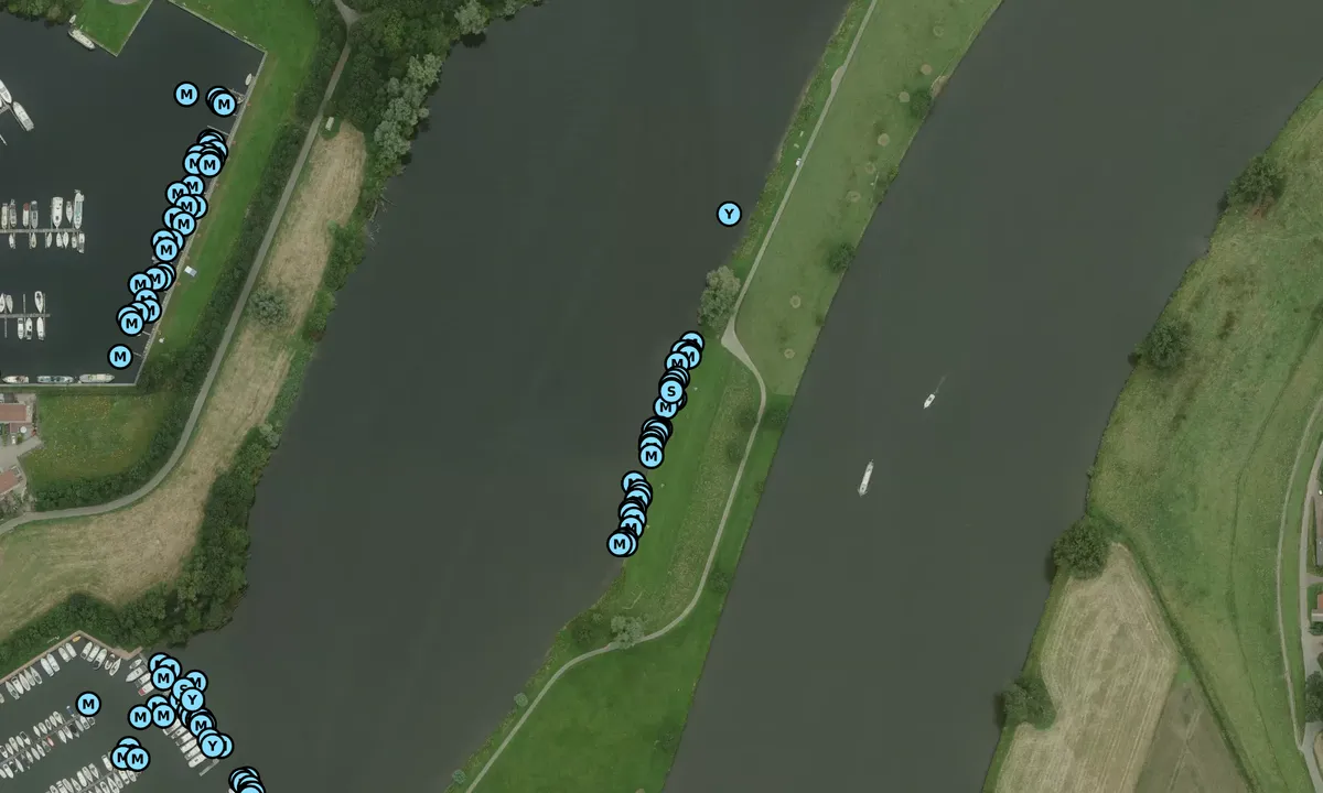 Satelite image of De Gouden Ham