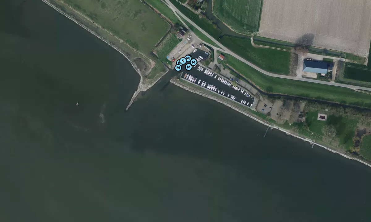 Satelite image of De Hitsert Yacht Harbour