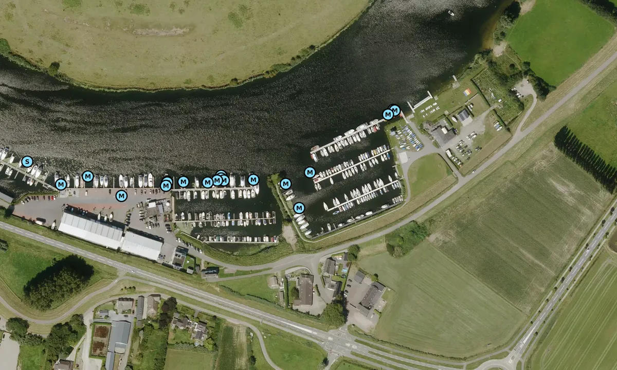 Satelite image of De Maaskant Watersport