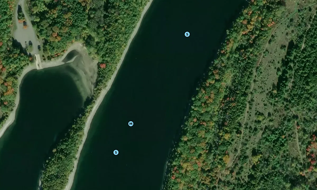 Satelite image of Deep bay