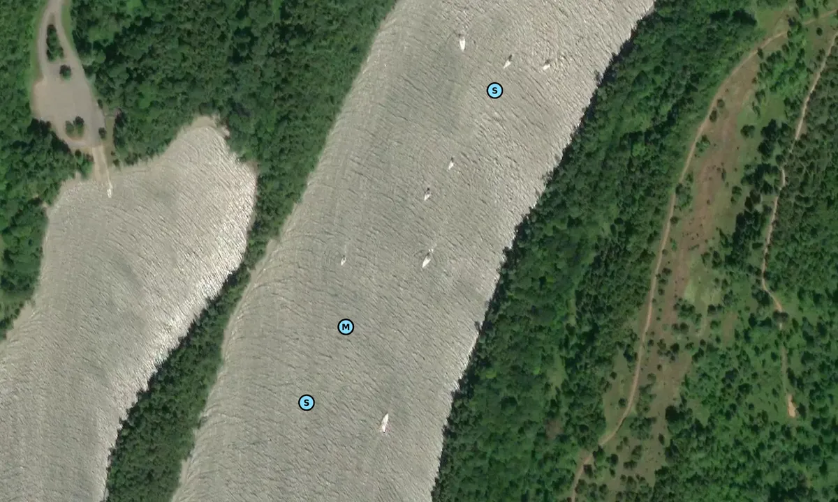 Satelite image of Deep bay