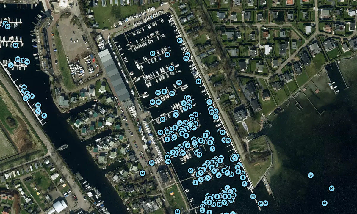 Satelite image of Delta Marina - Kortgene