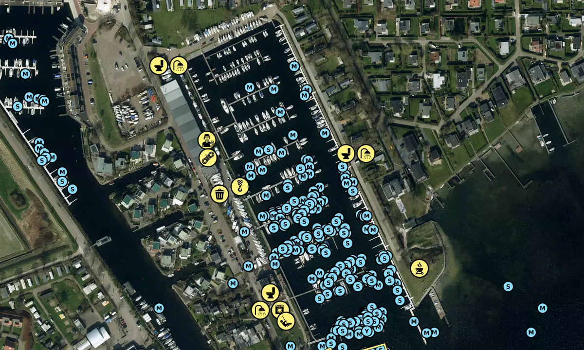 Satelite image of Delta Marina - Kortgene