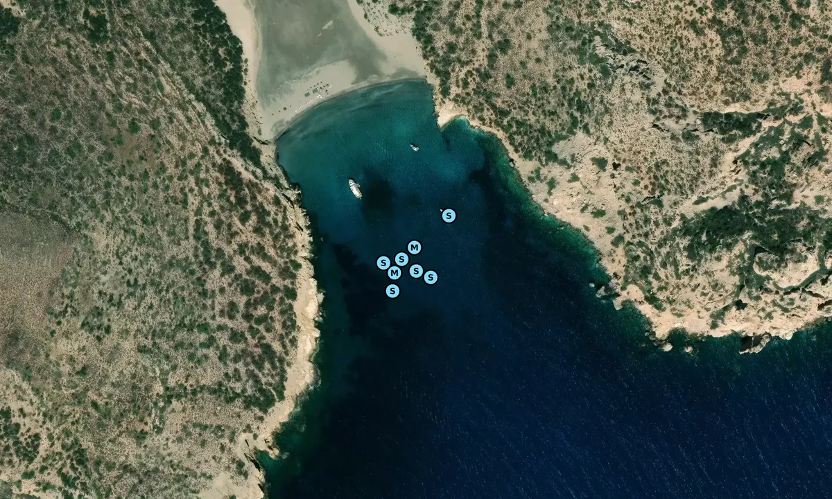 Satelite image of Despotiko South
