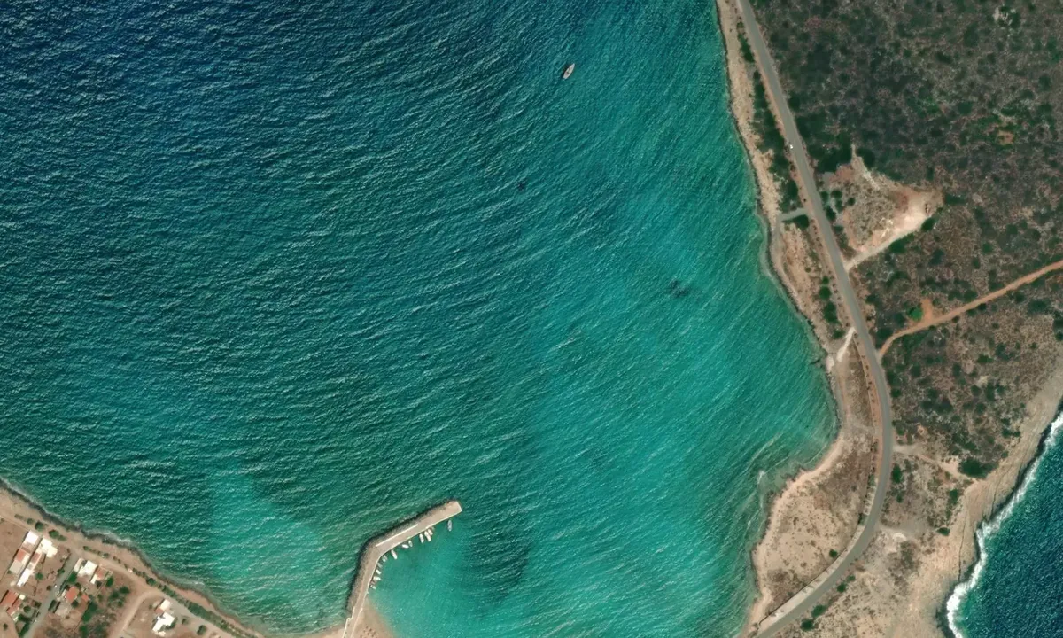 Satelite image of Diakofti
