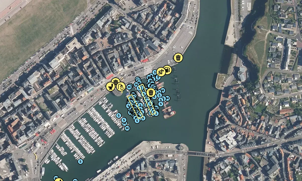Satelite image of Dieppe