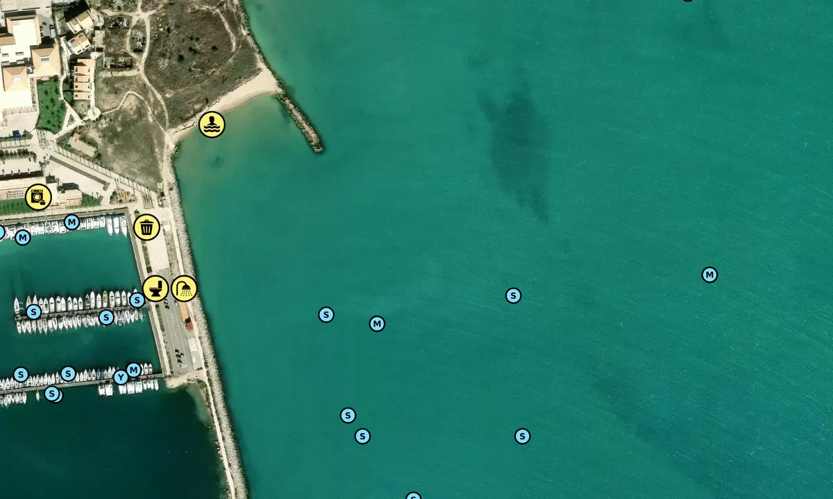 Satelite image of Diga di Levante