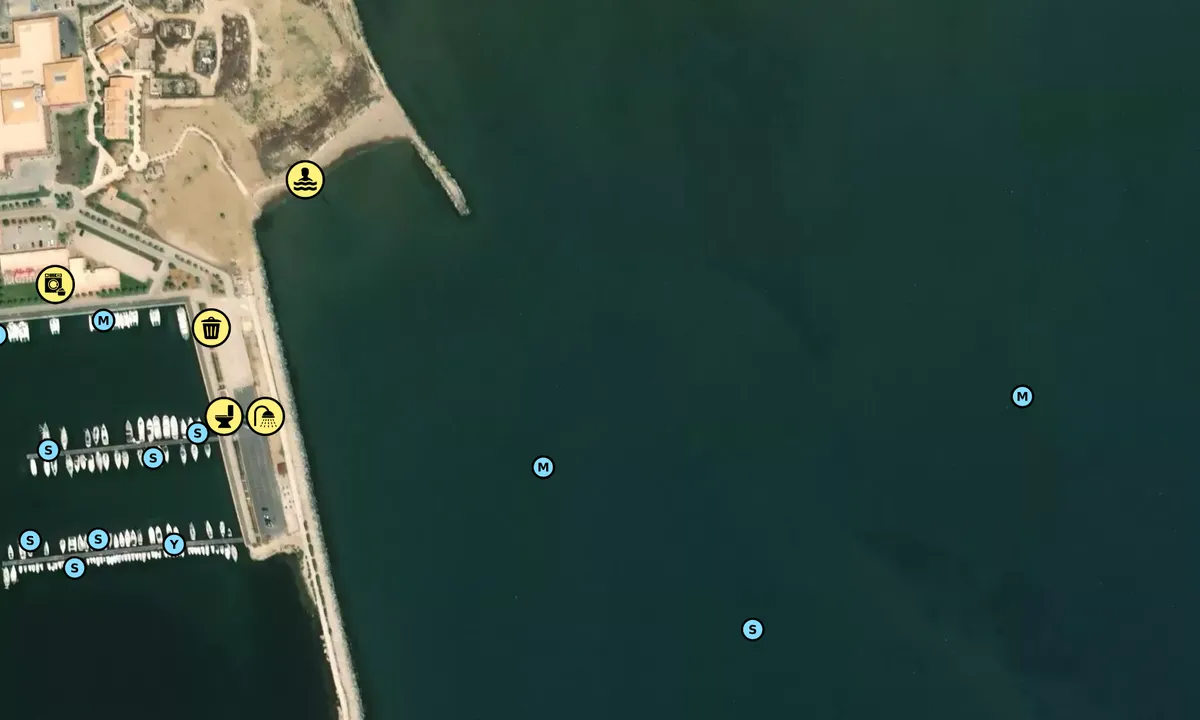 Satelite image of Diga di Levante