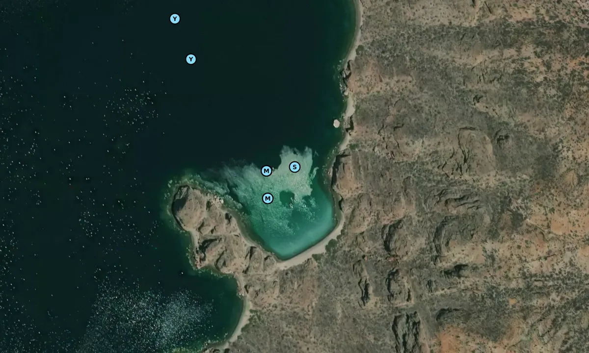 Satelite image of Divorce Cove
