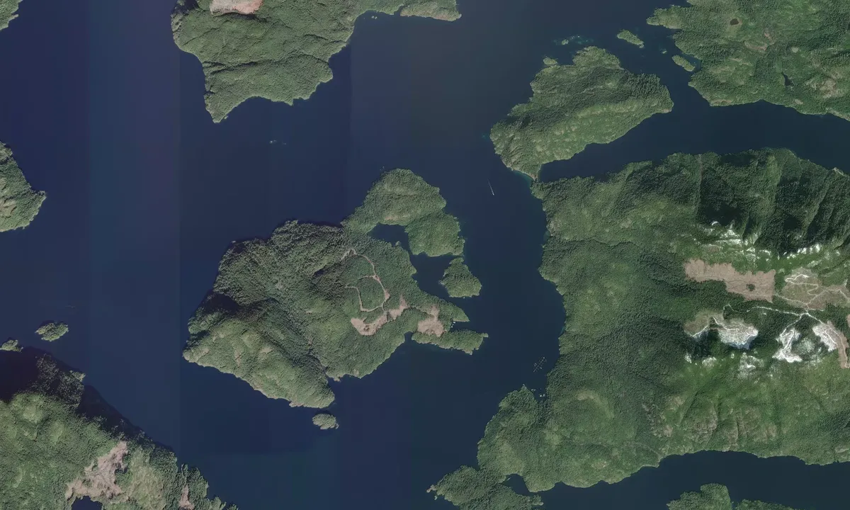 Flyfoto av Dixie Cove