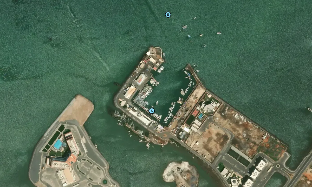 Satelite image of Djibouti - Port de pêche