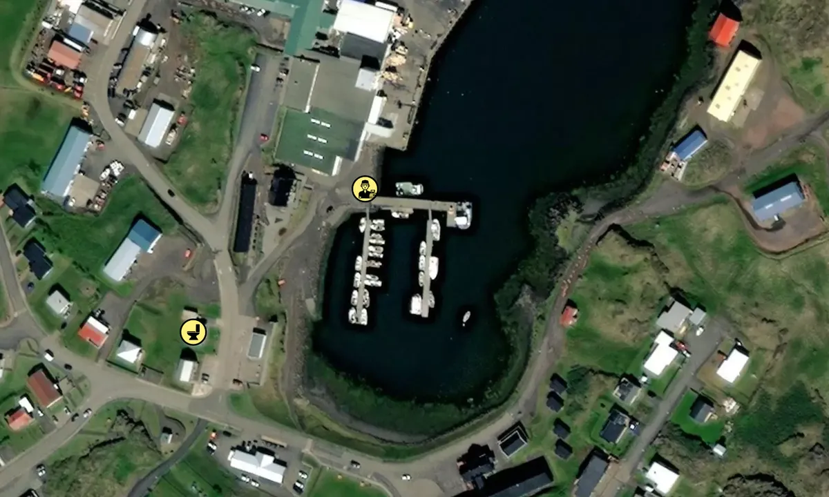 Satelite image of Djúpivogur